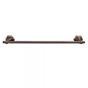 Handdoekrek enkel antiek look Messing