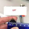 aansluitmaat 3/8"