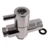 omstelkraan messing 3/8"