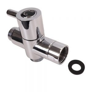 omstelkraan messing 3/8"