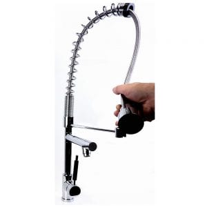 Grote keuken meng kraan met apart sproeigedeelte