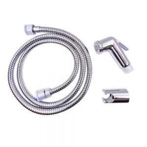Knijp handdouche toilet complete set A1201