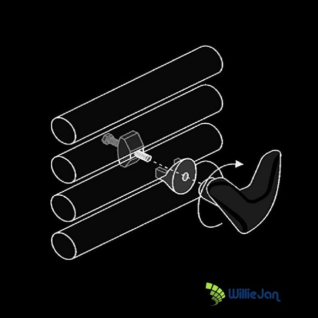 WillieJan Dubbele Radiator Handdoek haakjes 910W - Wit - set 2 stuks dubbele radiator haakjes - Radiatorbevestiging - Zonder boren - Afbeelding 4