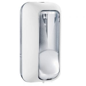 Marplast afvalbak -Blauw - 23 liter - met hidden cover - muurbevestiging of vrijstaand