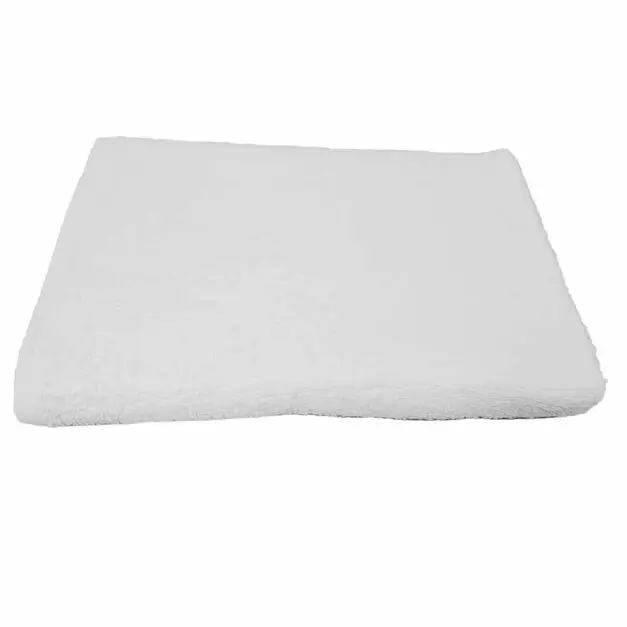 WillieJan Bad Handdoek - Badlaken - Wit - Badstof - 70 x 140 cm - > 400 gr /m2