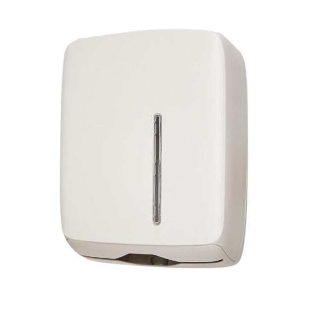 WillieJan papieren handdoekjes dispenser TL –  ABS – Wit – voor 600 handdoekjes Papieren Handdoekjes Dispensers WillieJan