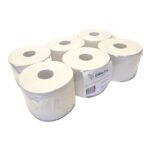WillieJan Toiletpapier compact 2 laags wit - 6 rollen van elk 100 meter